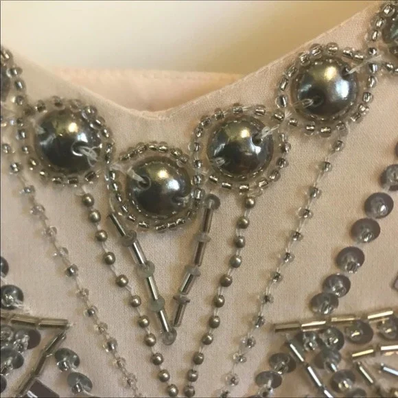 Parker Embellished Sequin Beaded Mini Dress XS - Picture 11 of 16